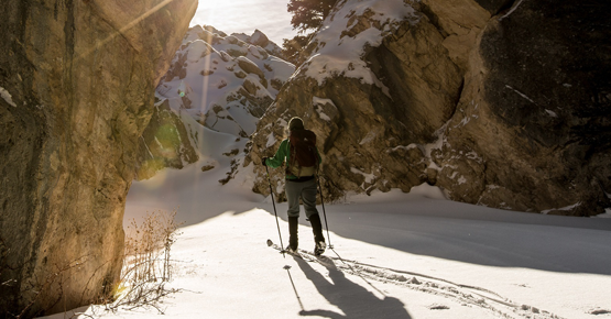 sci alpinismo val di fassa